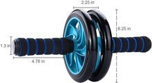 Charger l'image dans la galerie, Roue abdominale, roue fitness, roue AB avec tapis