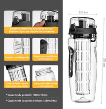 Charger l'image dans la galerie, Bouteille à Infusion 1000ml