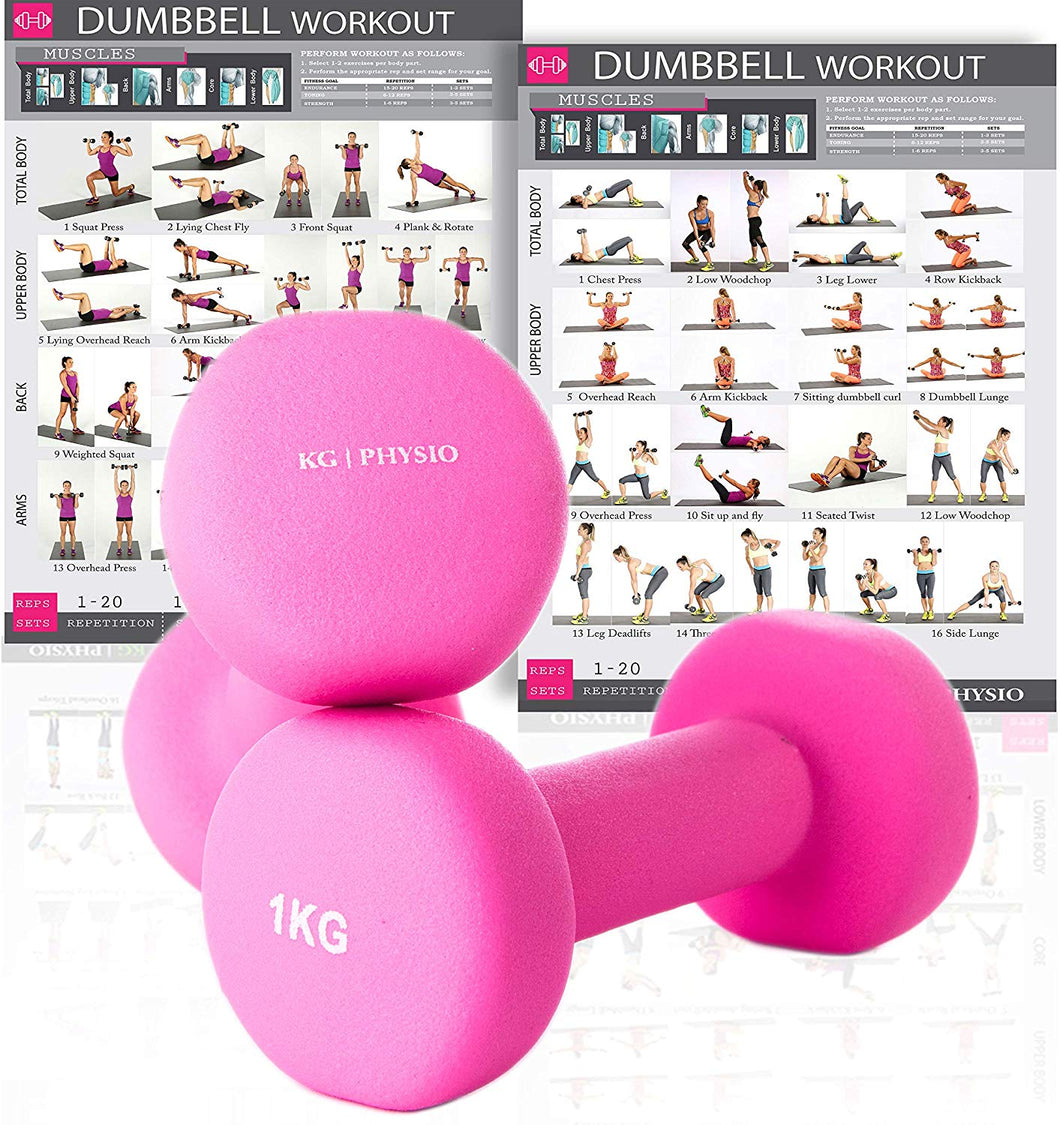 Haltères en néoprène