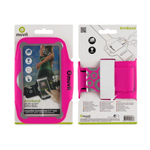Charger l&#39;image dans la galerie, Brassard universel Muvit - Rose lycra